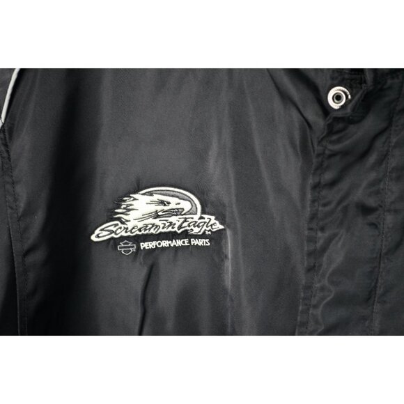 Harley Davidson Performance Scream' Eagle Racing Black Jacket 2XL - Picture 5 of 7